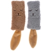 Image de zooplus Basics Set de jouets pour chats castor pack de 2