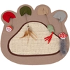 Image de tapis olfactif en forme de patte TIAKI pour chat