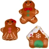 Image de TIAKI Set de jouets pour chats Famille pain d'épice 3 pièces