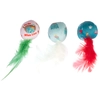 Image de 3x TIAKI volants de plumes festifs pour chats