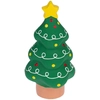 Image de TIAKI Jouets pour chiens Sapin de Noël en latex Ø9x18cm