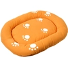 Image de Panier Chat Rebord rembourré Orange L45xl35cm Panier Smilla pour chat