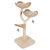 Image de Arbre à chat Cat's Flower crème + support de fixation universel