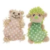 Image de lot de 2 jouets Hérisson et Mouton Moppi avec menthe à chat