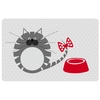 Image de Set de table Mimi pour chat L43 l28,5cm - Set de table pour chat