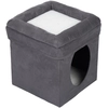Image de Niche Cube pliable L39 l39 H42cm pour chat - Niche pour chat