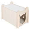 Image de Niche Peekaboo pour chat, L 61 x l 40 x H 40 cm