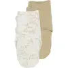 Image de Meyco, Lange + bavoir, Swaddle (120 x 120 cm)