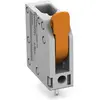 Image de Wago Borne pour circuits imprimés avec levier, Câble + prise électronique, Gris