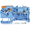 Image de Wago Borne de passage 5.20 mm Push-, Accessoires électroniques + boîtier, Bleu