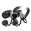 Image de PHOENIX CONTACT Câble de recharge spiralé - Type2 - Type2 - 4m - 7,4kW (monophasé 32A) + Sac