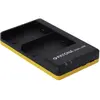 Image de Patona Double chargeur LP-E6 (Chargeur de batterie d'appareil photo), Alimentation pour appareil photo, Noir, Jaune