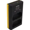Image de Patona Chargeur USB LCD double pour Panasonic DMW-BLJ31 Lumix DC-S1 DC-S1R DC-S1H (Chargeur de batterie d'appareil photo), Alimentation pour appareil photo, Noir