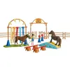 Image de Schleich, ensemble d'agilité poney