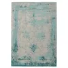 Image de Tapis Vintage Tissé "Nostalgia" Turquoise 120 x 170 cm