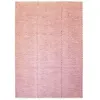 Image de Tapis Tissé Rayé Fait Main "Aperitif" Rose 160 x 230 cm