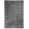 Image de Tapis Rayures à Poils Courts "Luxury IV" Gris 200 x 290 cm