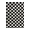 Image de Tapis en Cuir Fait Main "Rocket" Argent & Gris 200 x 290 cm