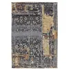 Image de Tapis Jacquard à Poils Courts "Blaze" Bleu 195 x 290 cm