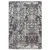 Image de Tapis Jacquard Vintage "River" Gris & Anthracite 80 x 150 cm