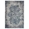 Image de Tapis Imprimé Jacquard "River" Gris 80 x 150 cm