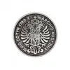 Image de Carte de 4 boutons folklorique 15mm - Union Knopf(...) - Argent