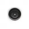 Image de Carte de 3 boutons ronds soucoupe noir 2 trous 18mm - Union Knopf(...) -