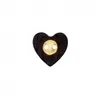 Image de Carte de 3 boutons Coeur simili corne 16mm - Prym(...) - Marron