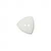 Image de Carte de 2 boutons triangulaires blanc 28mm - Union Knopf(...) -