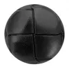 Image de Carte de 4 boutons simili cuir noir 18mm - Union Knopf(...) -