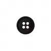 Image de Carte de 7 boutons chemises noirs (2x9mm et 5x12mm) 4 trous - Union Knopf(...) -