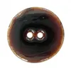 Image de Carte de 1 bouton Coco laqué Marron 30mm - Union Knopf(...) -