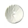Image de Carte de 1 bouton rond imitation bois 2 trous 30mm - Prym(...) - Blanc