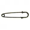 Image de Epingle à Kilt classique Laiton vieilli 70 MM X 1 - Union Knopf(...) - Marron