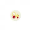 Image de Carte de 3 boutons Tracteur Jaune 15mm - Union Knopf(...) -