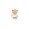 Image de Carte de 3 boutons Ourson blanc 15mm - Union Knopf(...) -