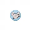 Image de Carte de 3 boutons Souris à queue 12mm - Union Knopf(...) - Bleu (BLEU CLAIR)
