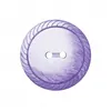 Image de Carte de 3 boutons fantaisies rond 2 trous Lilas 23mm - Union Knopf(...) - Violet