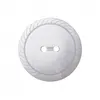 Image de Carte de 2 boutons fantaisies rond 2 trous Blanc 25mm - Union Knopf(...) -