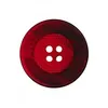 Image de Carte de 4 boutons Panier rond 4 trous Rouge 18mm - Union Knopf(...) -
