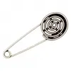 Image de Epingle à Kilt spirale brute Nickel 75 MM X 1 - Union Knopf(...) - Gris
