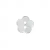 Image de Carte de 3 boutons Fleurs blanc 18mm - Union Knopf(...) -