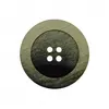 Image de Carte de 4 boutons Fantaisies Rond Vert 4 trous 15mm - Union Knopf(...) -