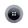 Image de Carte de 3 boutons Fantaisies Gris 4 trous 18mm - Union Knopf(...) -