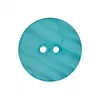 Image de Carte de 2 boutons Polaire Turquoise 28mm - Union Knopf(...) - Turquoise Bleu