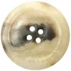Image de Carte de 3 boutons Costume Chiné Ecru 4 trous 20mm - Union Knopf(...) -