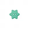 Image de Carte de 4 boutons étoiles Vert amande 15mm - Union Knopf(...) - Vert (Amande)