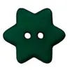 Image de Carte de 4 boutons étoiles Rouge 15mm - Union Knopf(...) - Vert Fonce
