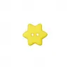 Image de Carte de 4 boutons étoiles Jaune 15mm - Union Knopf(...) -