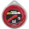 Image de Arnold, Machine de jardinage : accessoires, Fil de coupe, rond, torsadé, rouge, 2,4 mm, 70 m (Herbicide, Fil de coupe + bobine de fil)